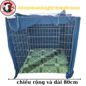 Mùng chuồng gà 80 vuông. 9 mùng chuồng gà 80 vuông
